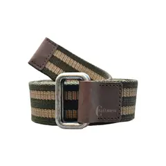 CRAFTMEN - Cinturón Hombre Reata Reversible Verde - Beige MCCCR35-VBSM