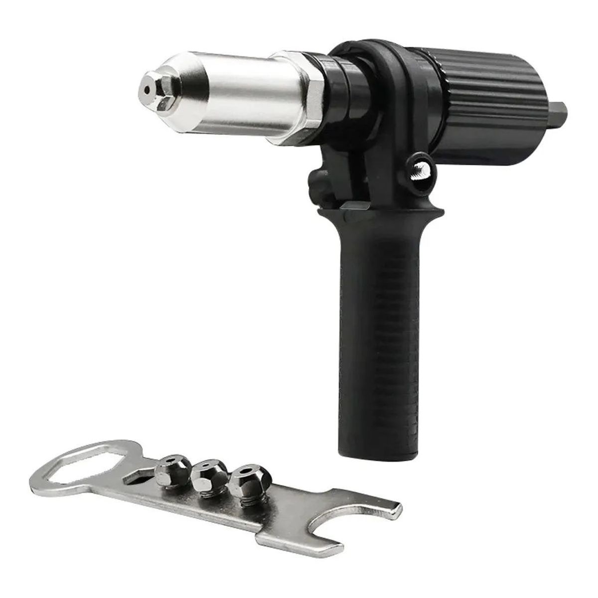 KUANGYE - Remachadora Portátil Para Taladros Accesorio Remaches Pop