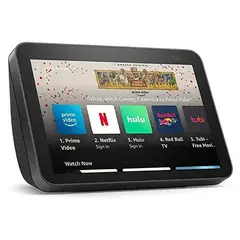 AMAZON - Echo Show 8 Alexa 2nd Segunda Generación Negro Apps Streaming