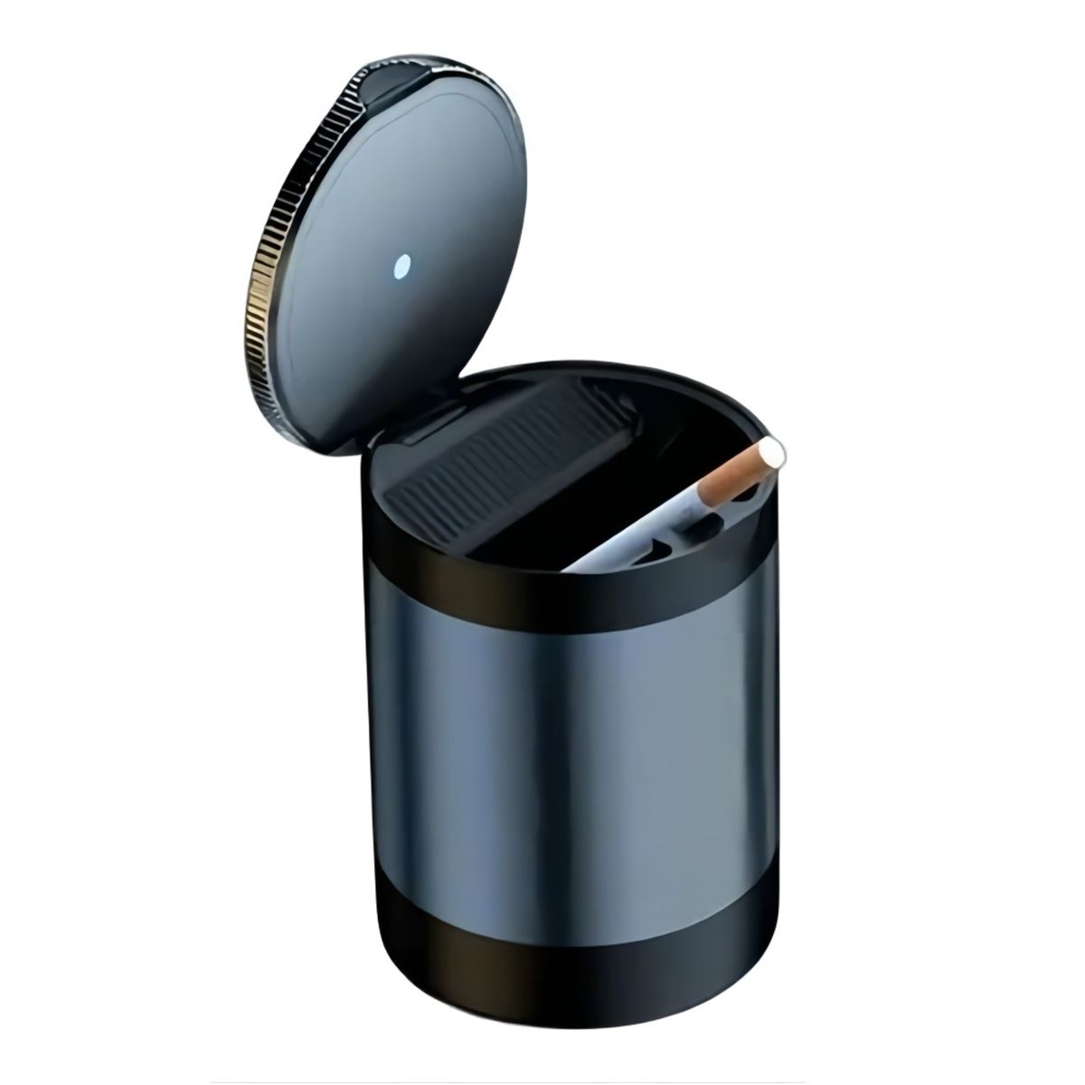 KUANGYE - Cenicero Para Vehiculo Con Led