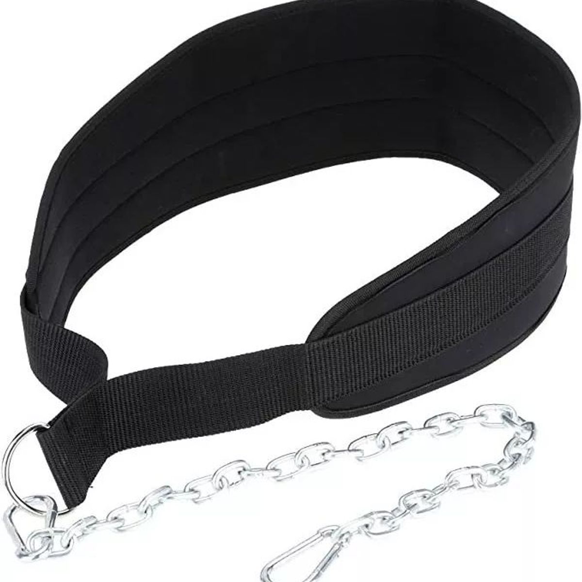 KUANGYE - Cinturón De Lastre Para Pesos Con Cadena Calistenia