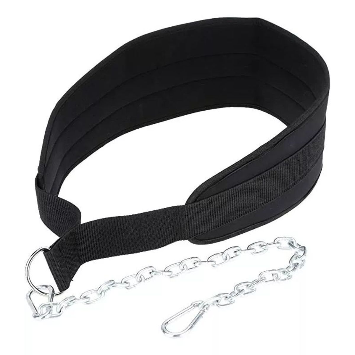 KUANGYE - Cinturón De Lastre Para Pesos Con Cadena Calistenia