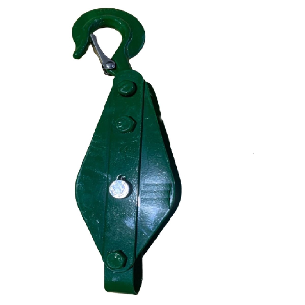GENERICO - Roldana Doble De 1/2 Tonelada ,  gancho con seguro