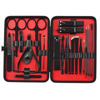 Juego De 23 Piezas Para Manicura Y Pedicura De Acero Inoxida