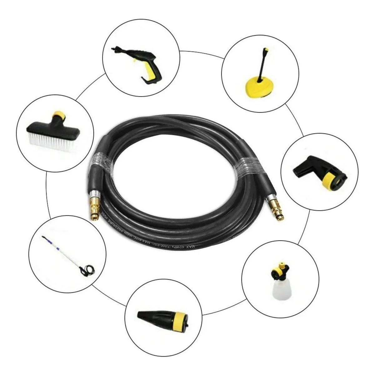 KUANGYE - Manguera Lavado Alta Presión Para Reemplazo Karcher K2-k7