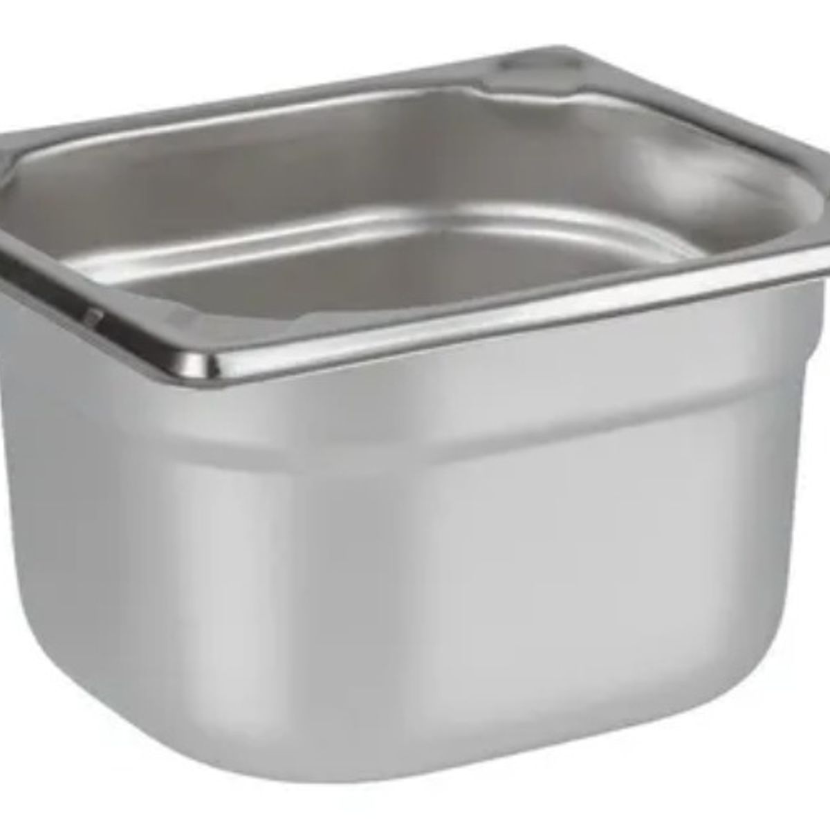 GENERICO - Deposito Gastronomico Acero Inox 16 15cm Con Tapa 17x16.
