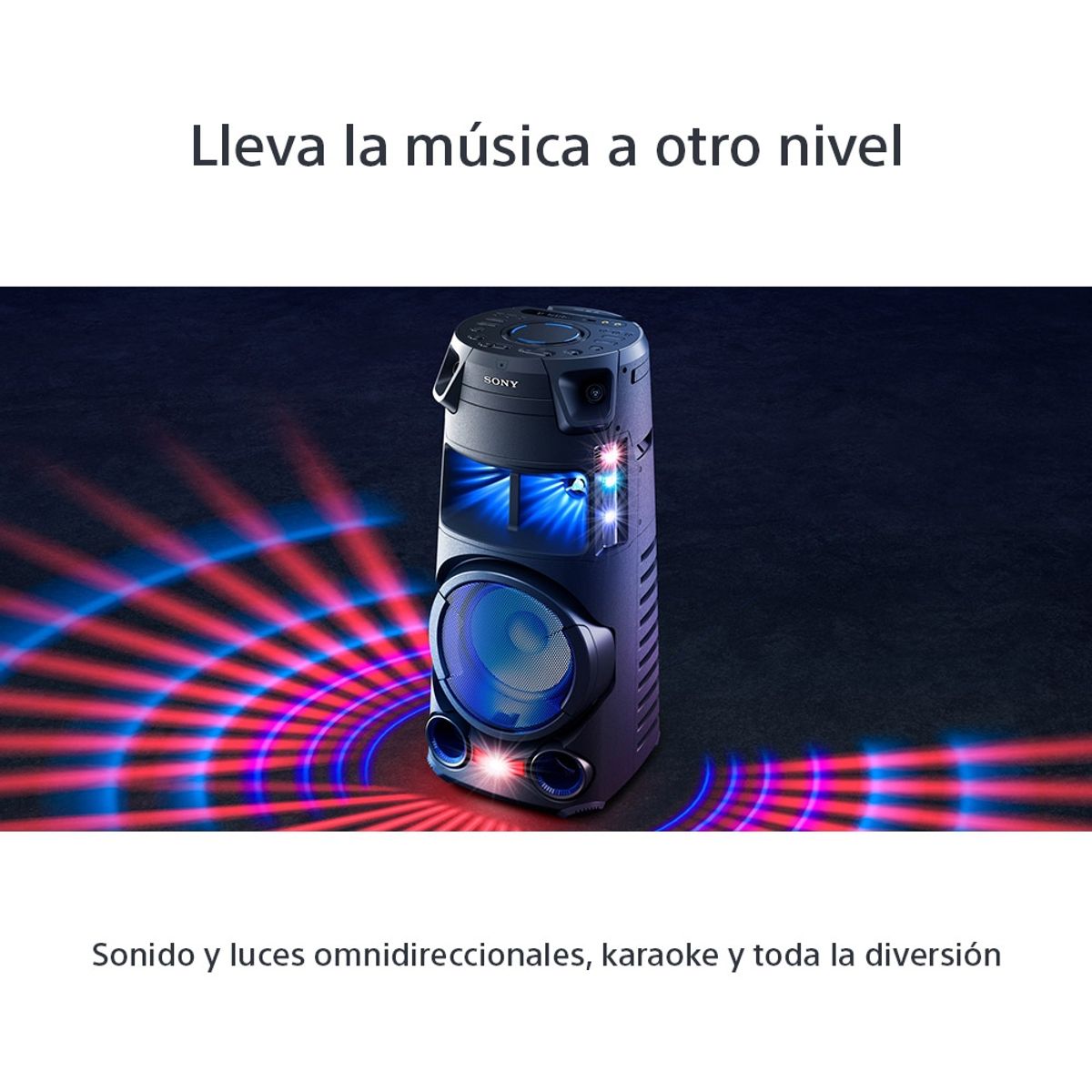 SONY - Minicomponente Bluetooth MHC-V43D