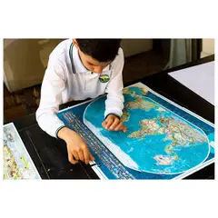 COMPASS - Puzzle Planisferio del mundo 120 piezas