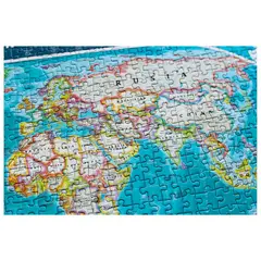 COMPASS - Puzzle Planisferio del mundo 1000 piezas