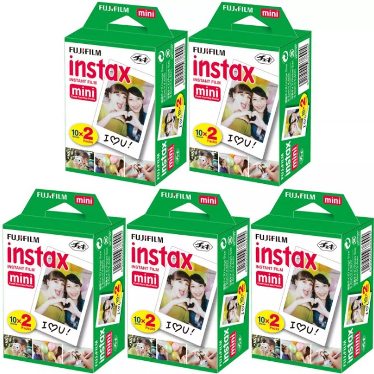FUJIFILM - Film Instax Mini - 100 unidades