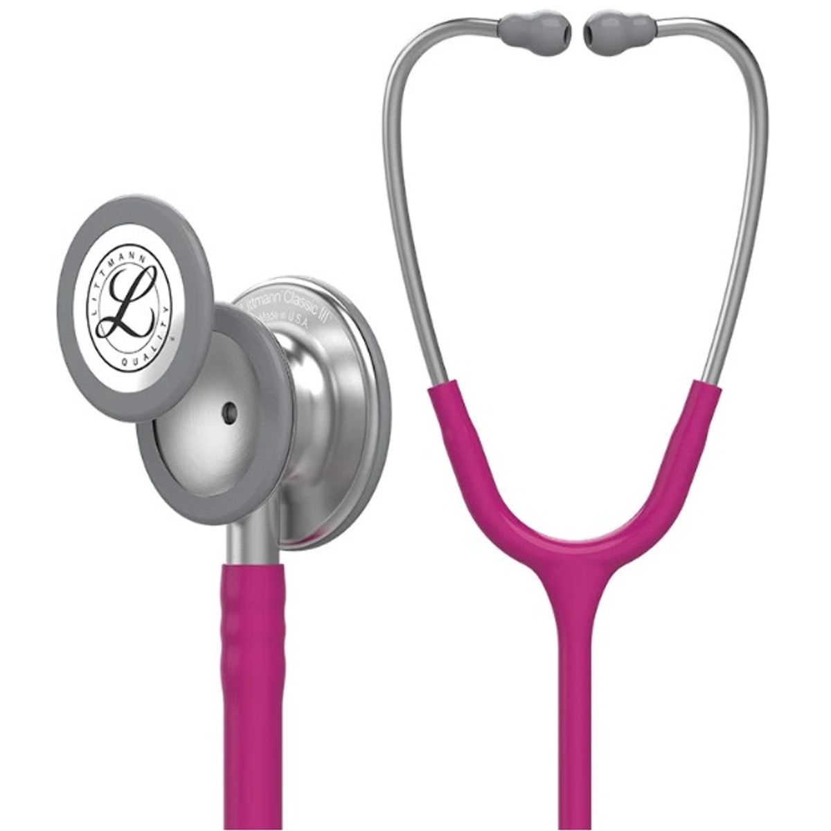 3M - Fonendoscopio Littmann Classic III Frambuesa 5648 + Estuche Negro