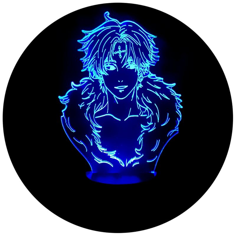 3DILUTION - Lámpara Kuroro Hunter x Hunter Base Negra con App