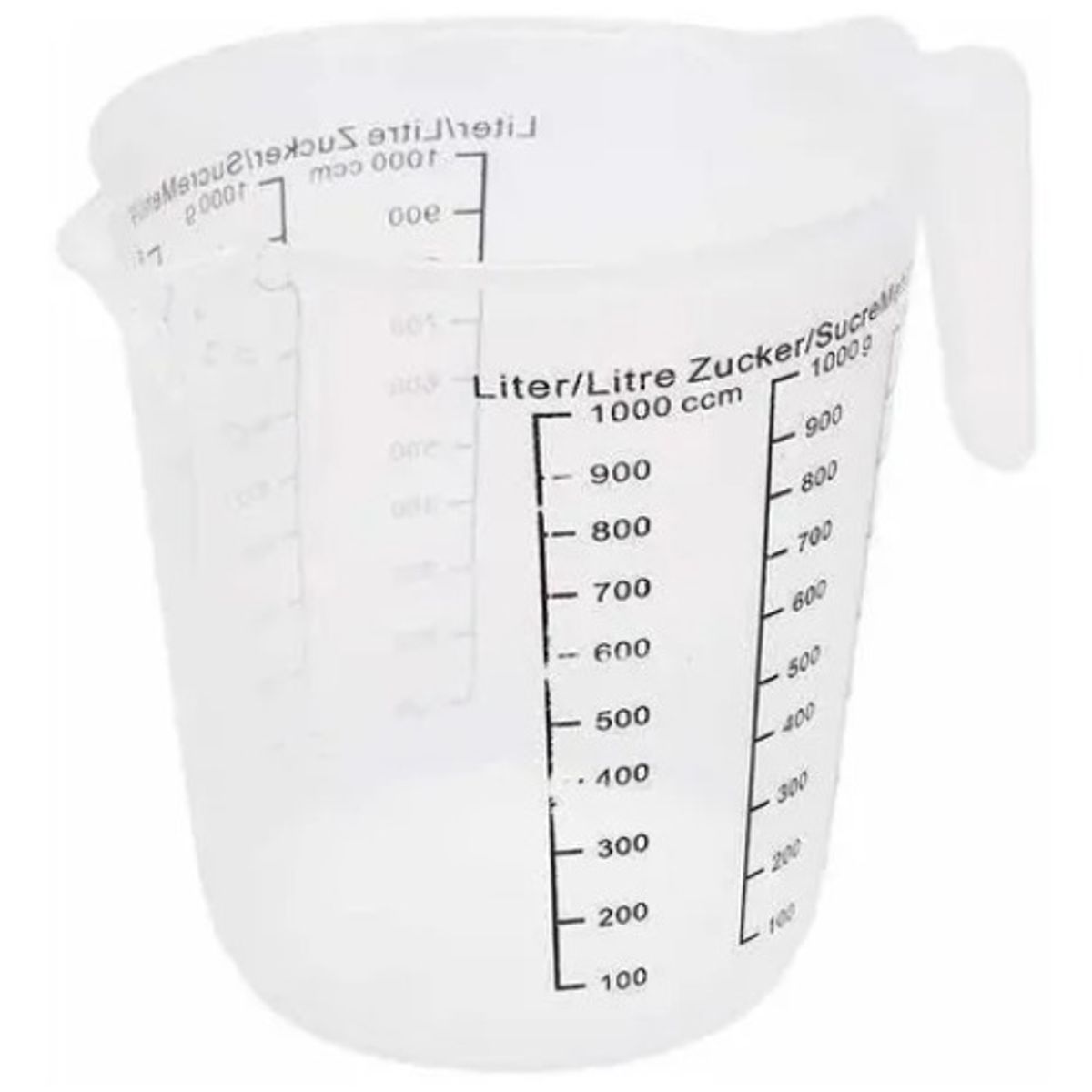 GENERICO - Jarra Medidora 1 Litro Cocina Repostería Pastelería