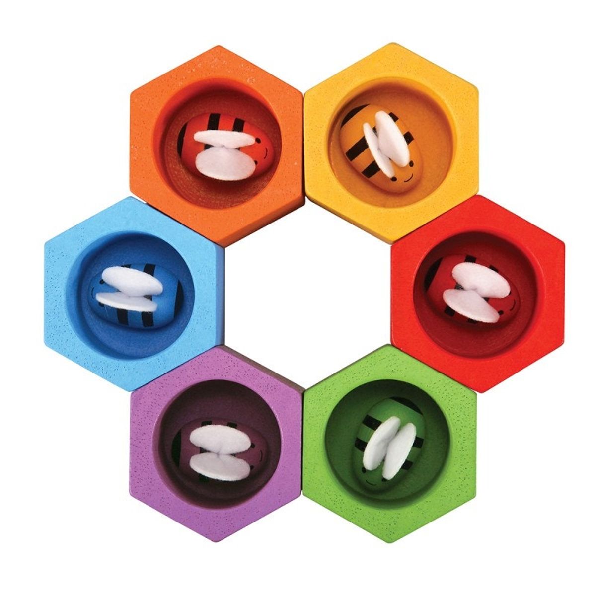 PLANTOYS - Juguete de Madera Panal de Abejas PLANTOYS