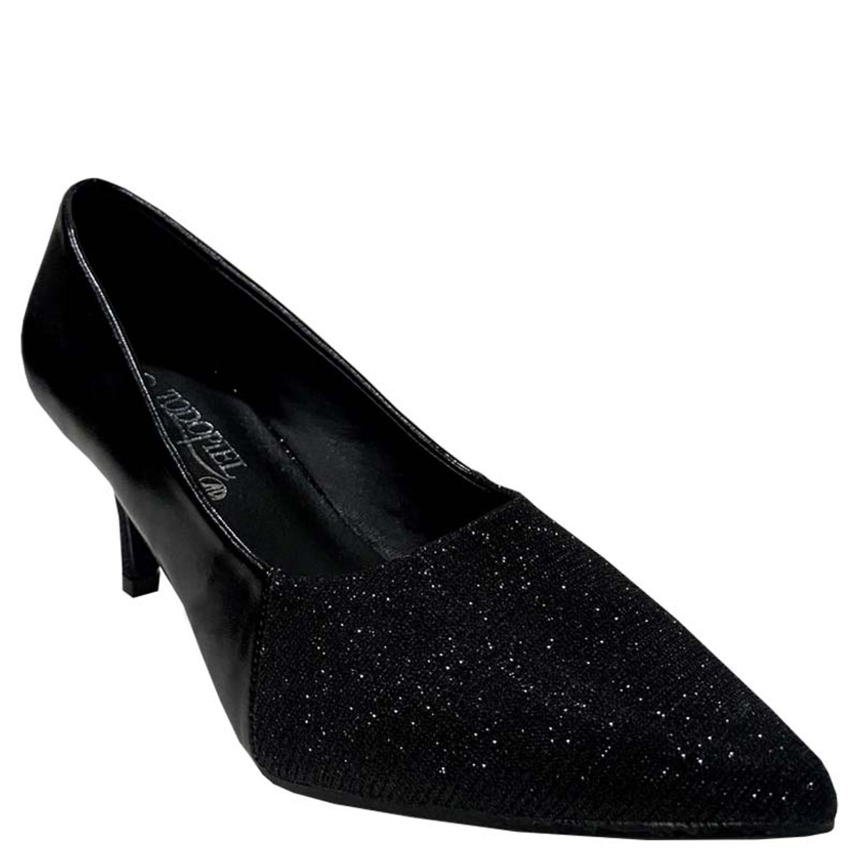 TODOPIEL - Zapato de Taco Mujer Negro Todopiel