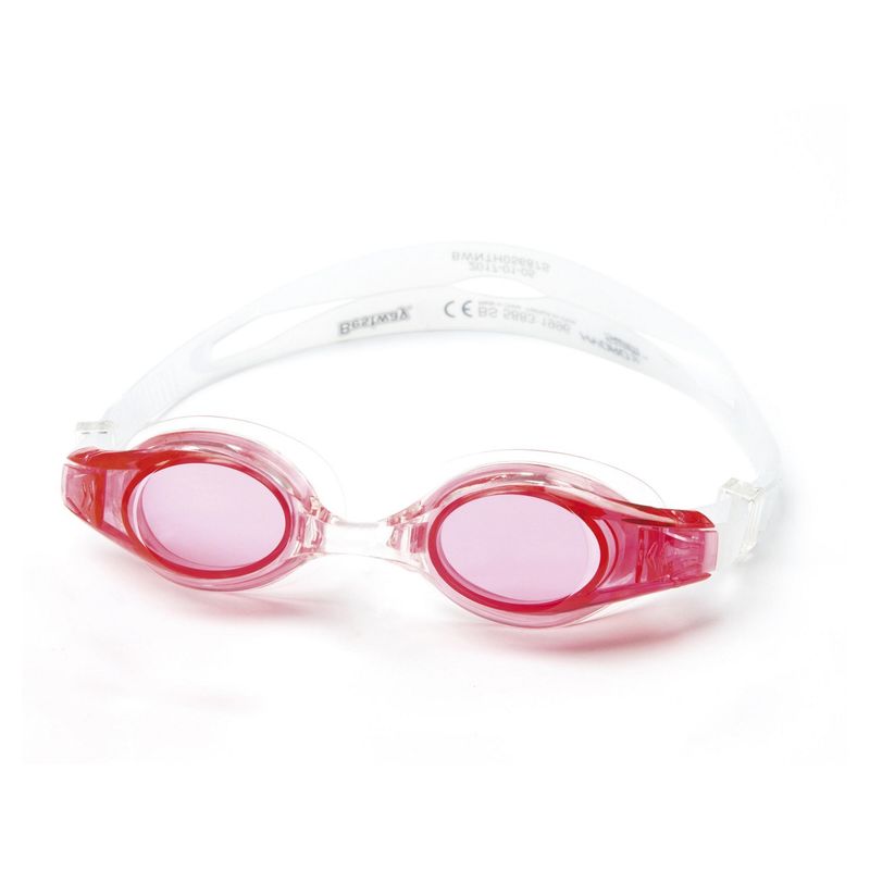 BESTWAY - LENTES AGUA NIÑOS +3 AÑOS / WAVE GOGGLES ROJO