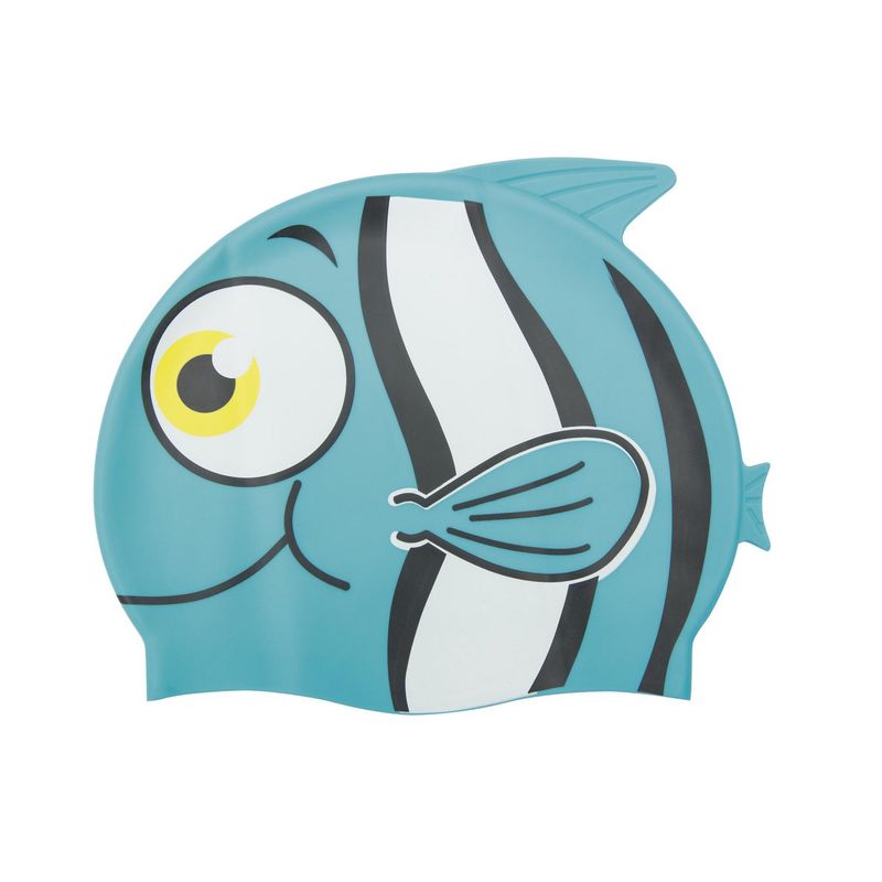 BESTWAY - GORRO NATACIÓN PEZ / NIÑOS +3 AÑOS
