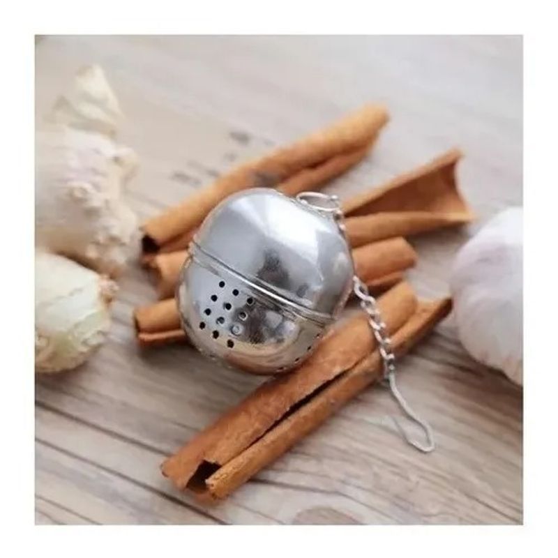 GENERICO - Pack De 2 Filtro Para Infusiones De Té Acero.