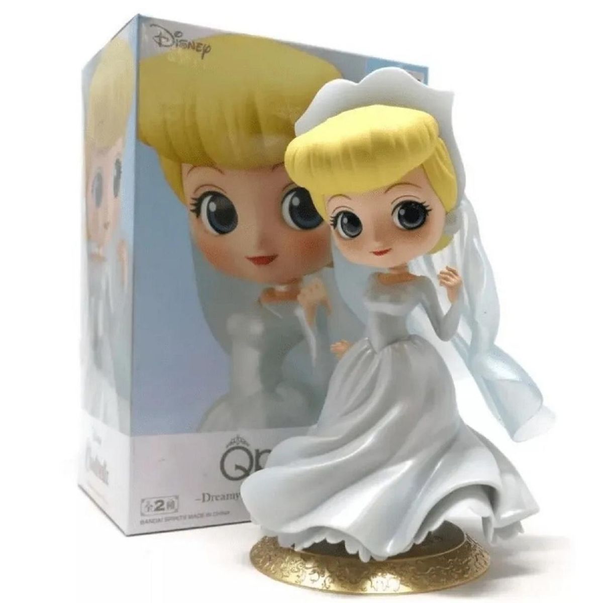 BANPRESTO - BANPRESTO QPOSKET DISNEY CENICIENTA ORIGINAL