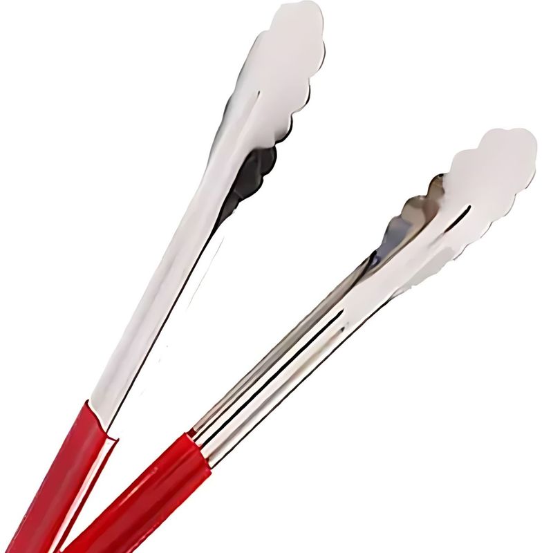 GENERICO - Pinzas Tenazas De Acero Inoxidable Asado Pan Carnes.