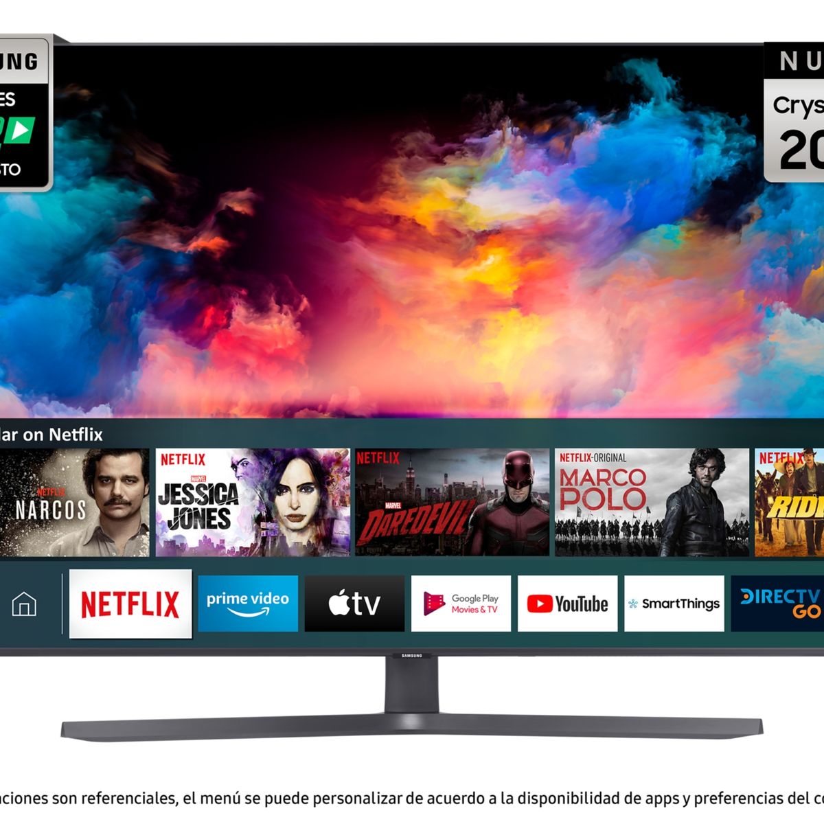 SAMSUNG - LED 55" TU8500 Crystal UHD 4K Smart TV Samsung