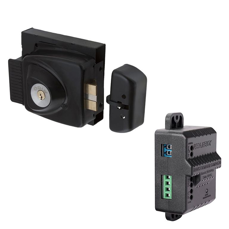 Kit Electrico Simple: Cerradura Electrica Sobreponer 783 + Transformador