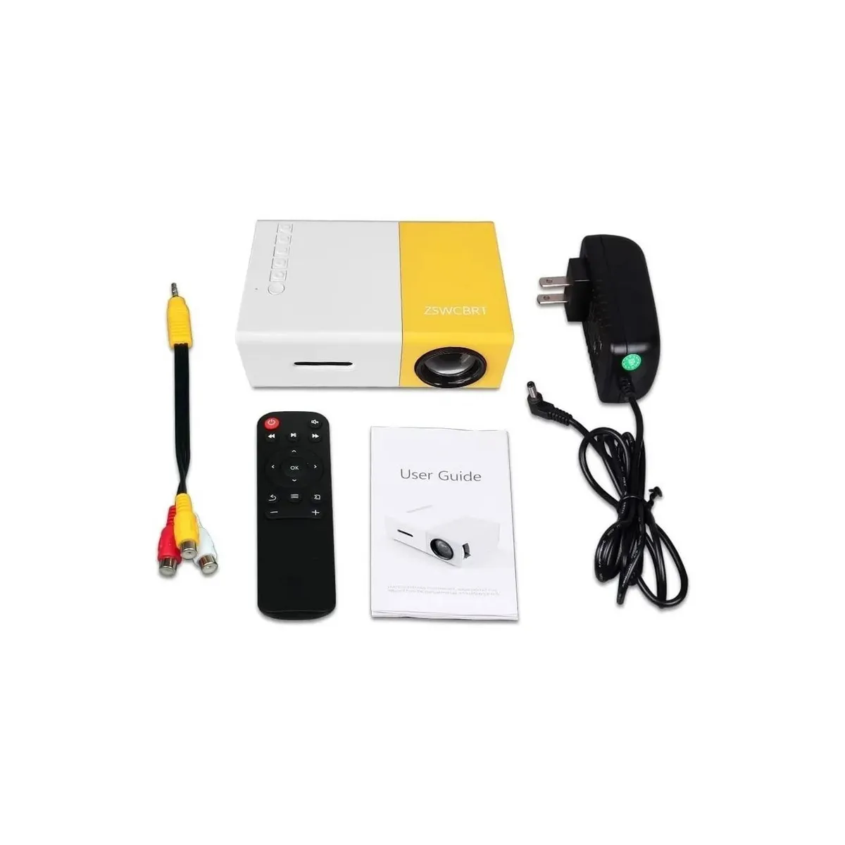 GENERICO - Proyector Portátil Con Control Remoto Hd