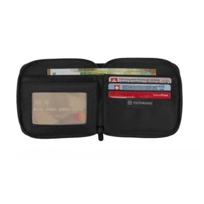 Imagen 2 del producto BILLETERA NYLON ZIP-AROUND RFID 5.0 NEGRO VICTORINOX-MIMBRAL
