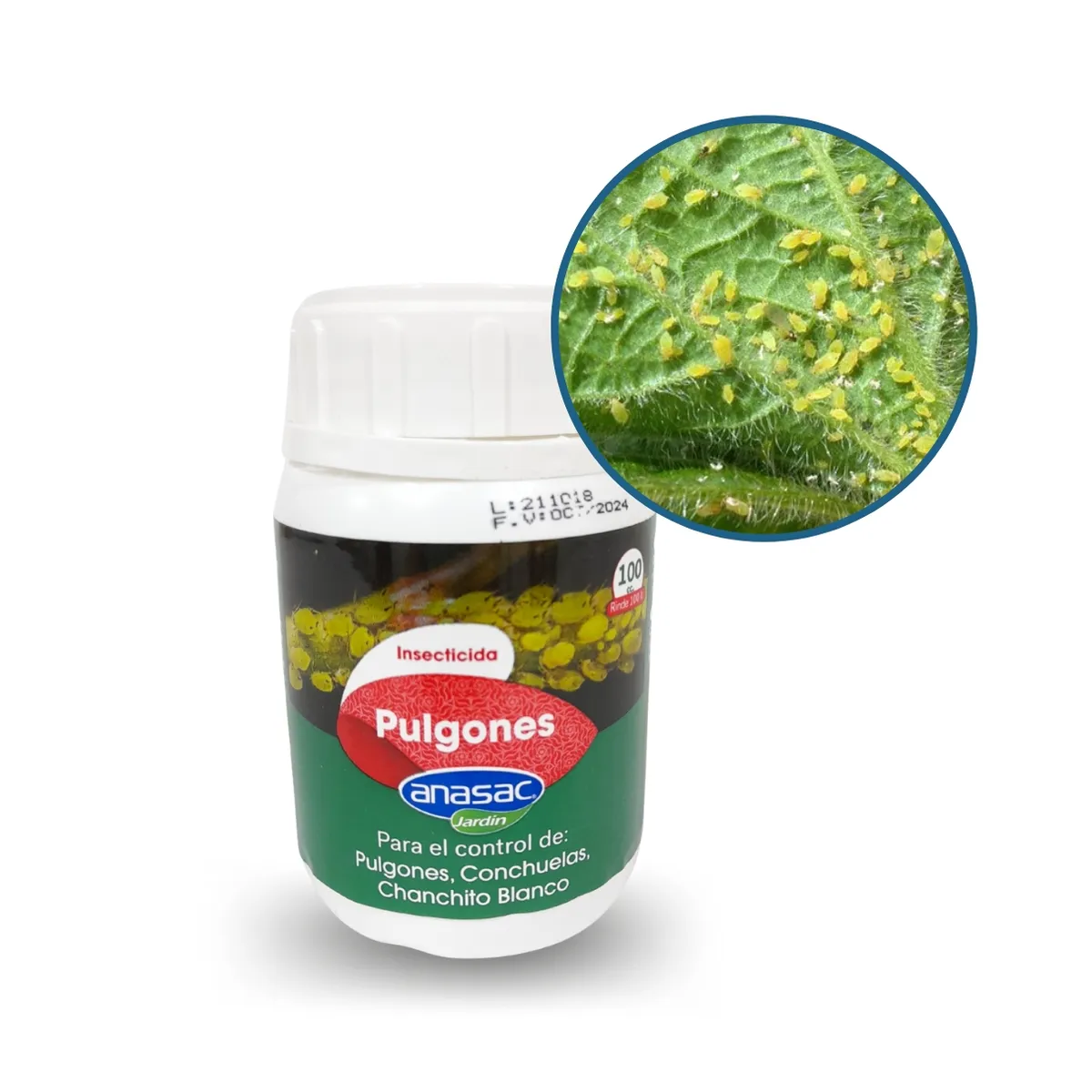 ANASAC - PULGONES INSECTICIDA 100gr