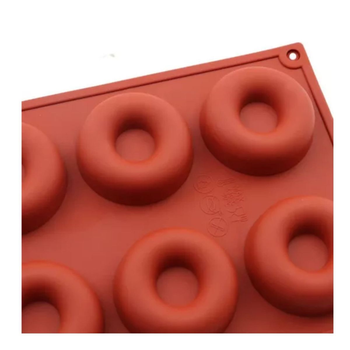 GENERICO - Molde De Silicona Para Donas Donuts Repostería Pastelería