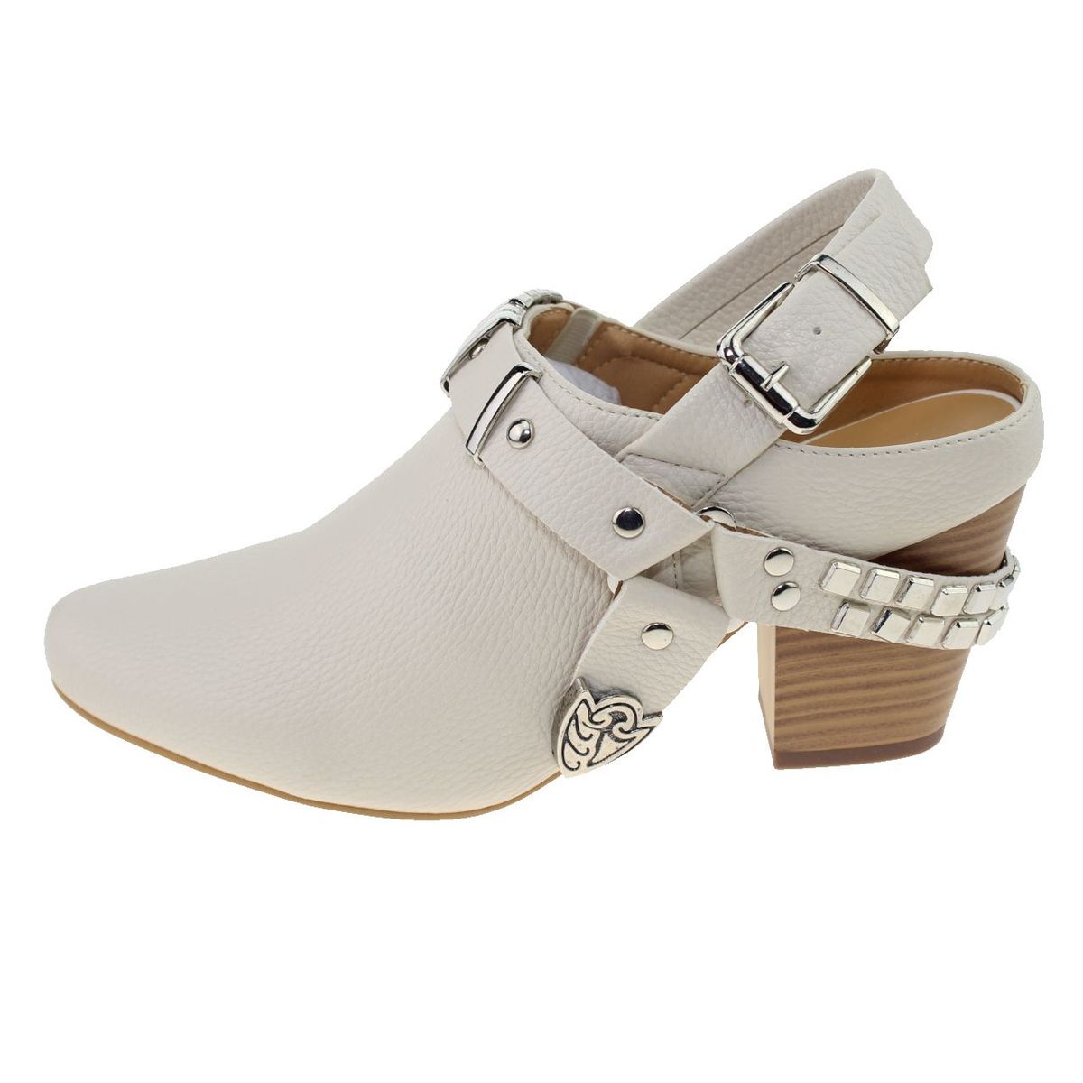 VIA FRANCA - Zapato Casual Para Mujer Color Beige