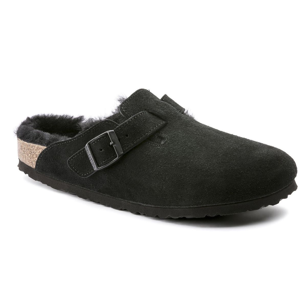 BIRKENSTOCK - Zuecos Boston Negro Birkenstock