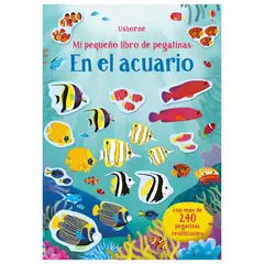 USBORNE - En el acuario - Mi pequeño libro de pegatinas