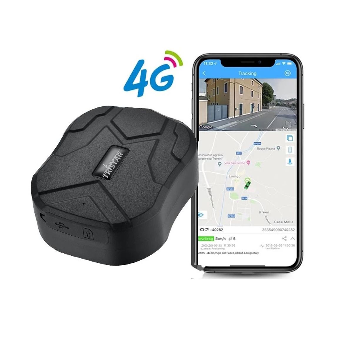 TKSTAR - Gps Tracker 4G LTE Magnético Recargable 10000mAh Tkstar Tk905b