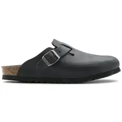 BIRKENSTOCK - Zuecos Boston Negro