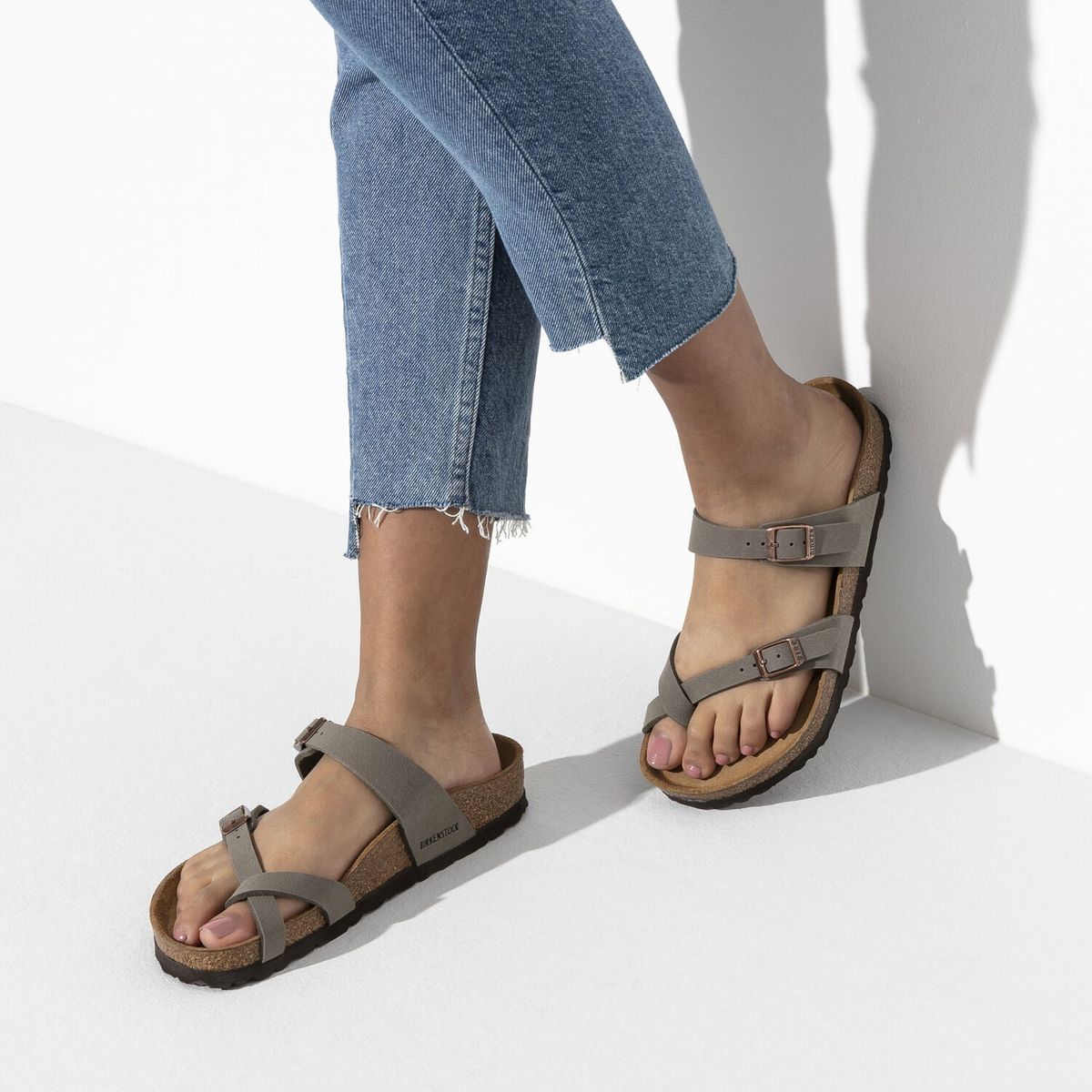 BIRKENSTOCK - Sandalias Mayari Gris Birkenstock