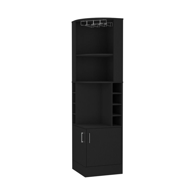 FMFURNITURE - BAR ESQUINERO FM-001C - CAFE OSCURO