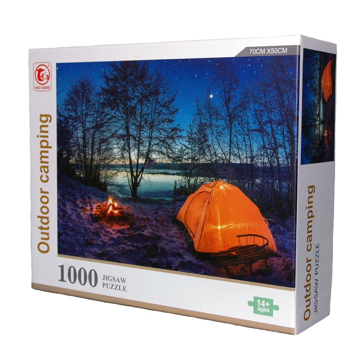 VARIOS - Puzzle Rompecabeza 1000 piezas diseño Outdoor Camping