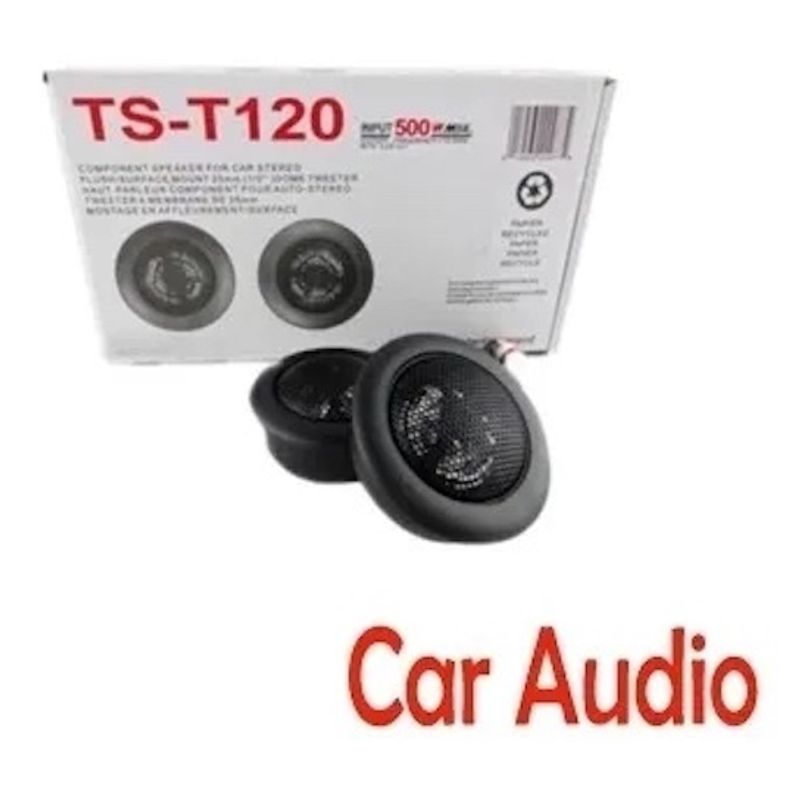 GENERICO - Tweeter X2 Parlante Optimizador Sonido 800w T120 rc