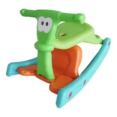 GAME POWER - Set 2 en 1 Silla Y Caballo Mecedor Gamepower