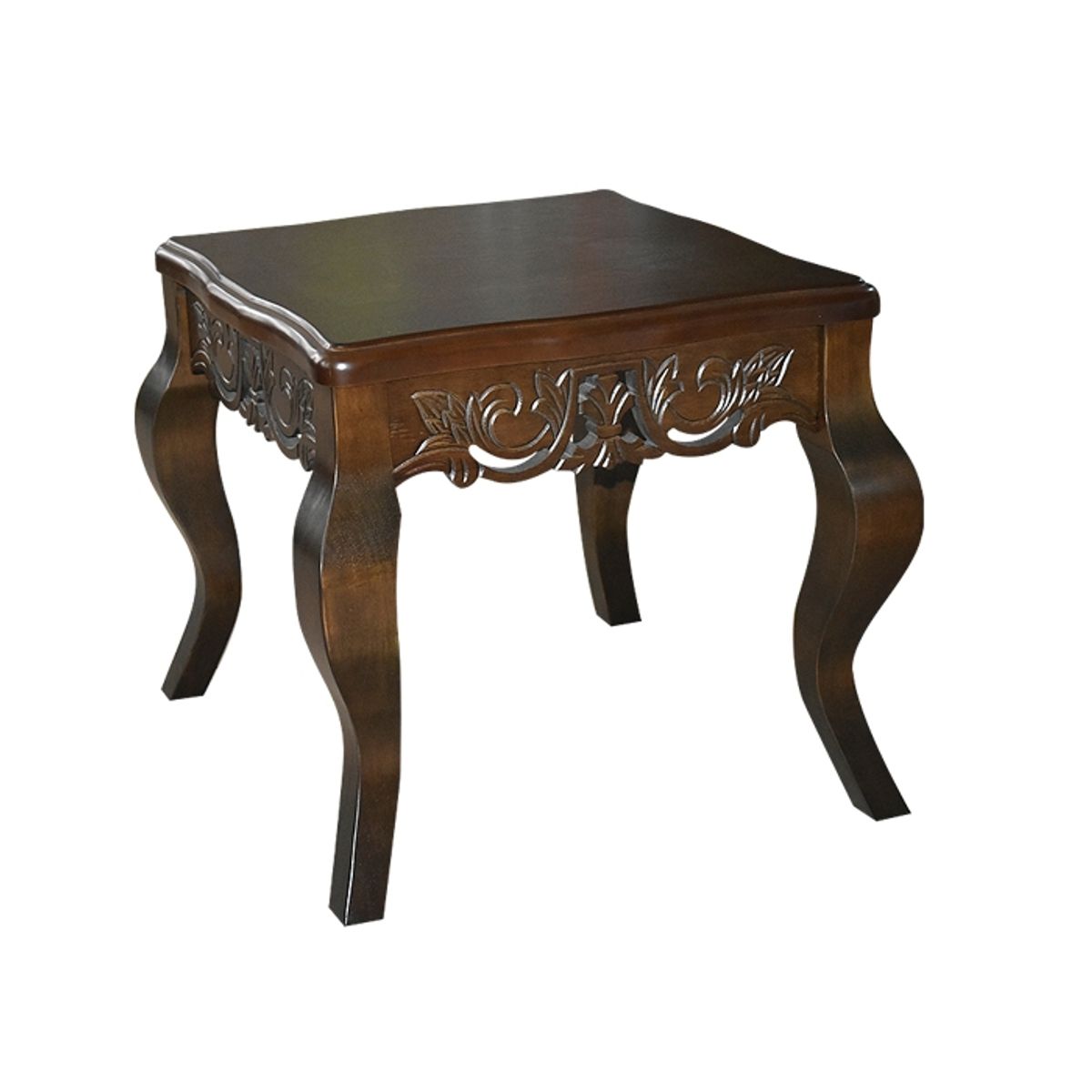 MSA MUEBLES SANTA ANA - MESA LATERAL VICTORIA (60 x 60 x 45 cm)