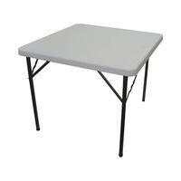 Mesa Plegable Cuadrada 88x88 Cms Blanca