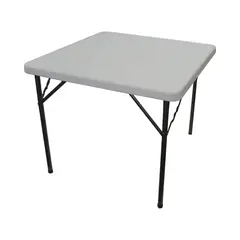 NORTHWEST - Mesa Plegable Cuadrada 88x88 Cms Blanca