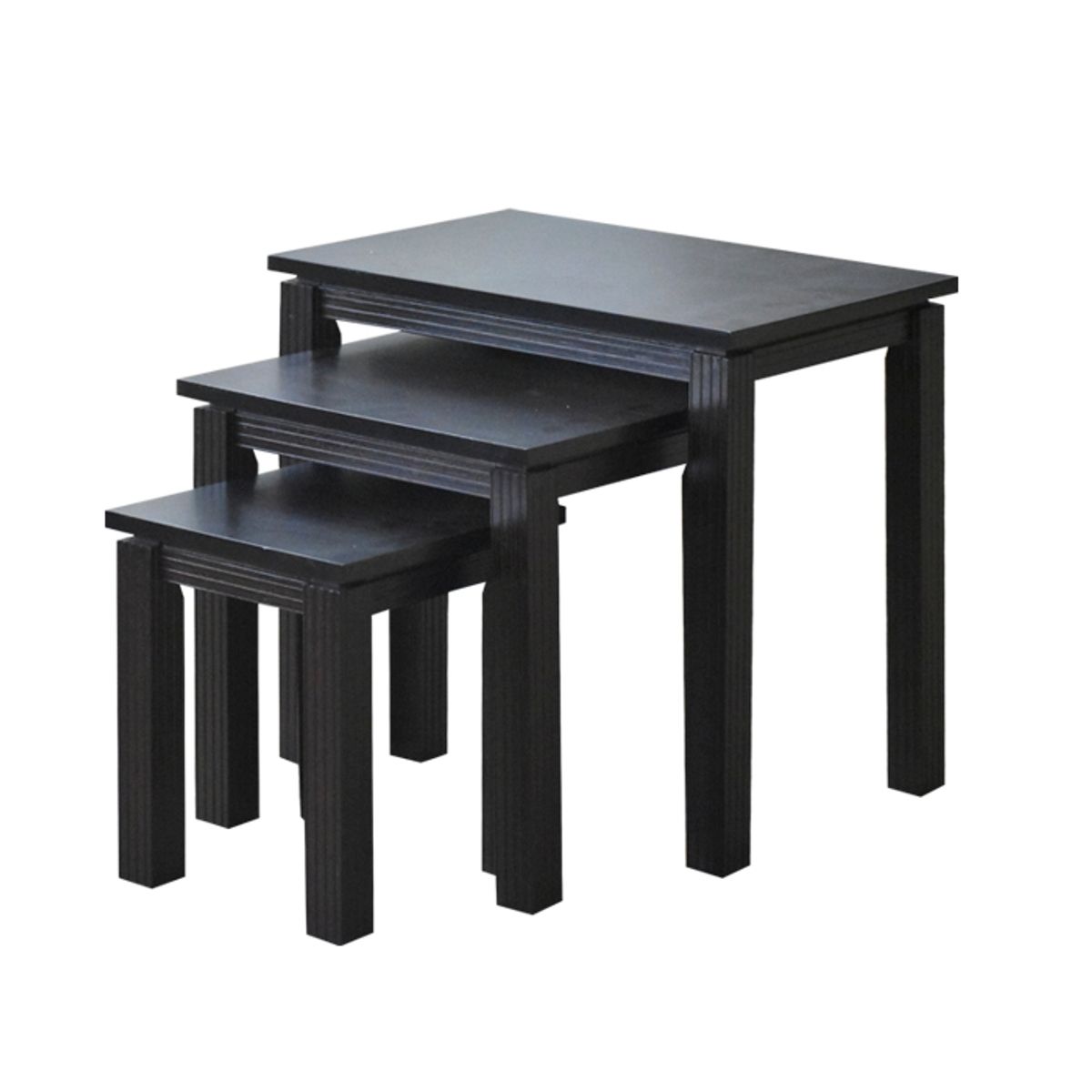 GENERICO - MESA NIDO VILCUN 3 UNIDADES (58 x 38 x 54 cm)