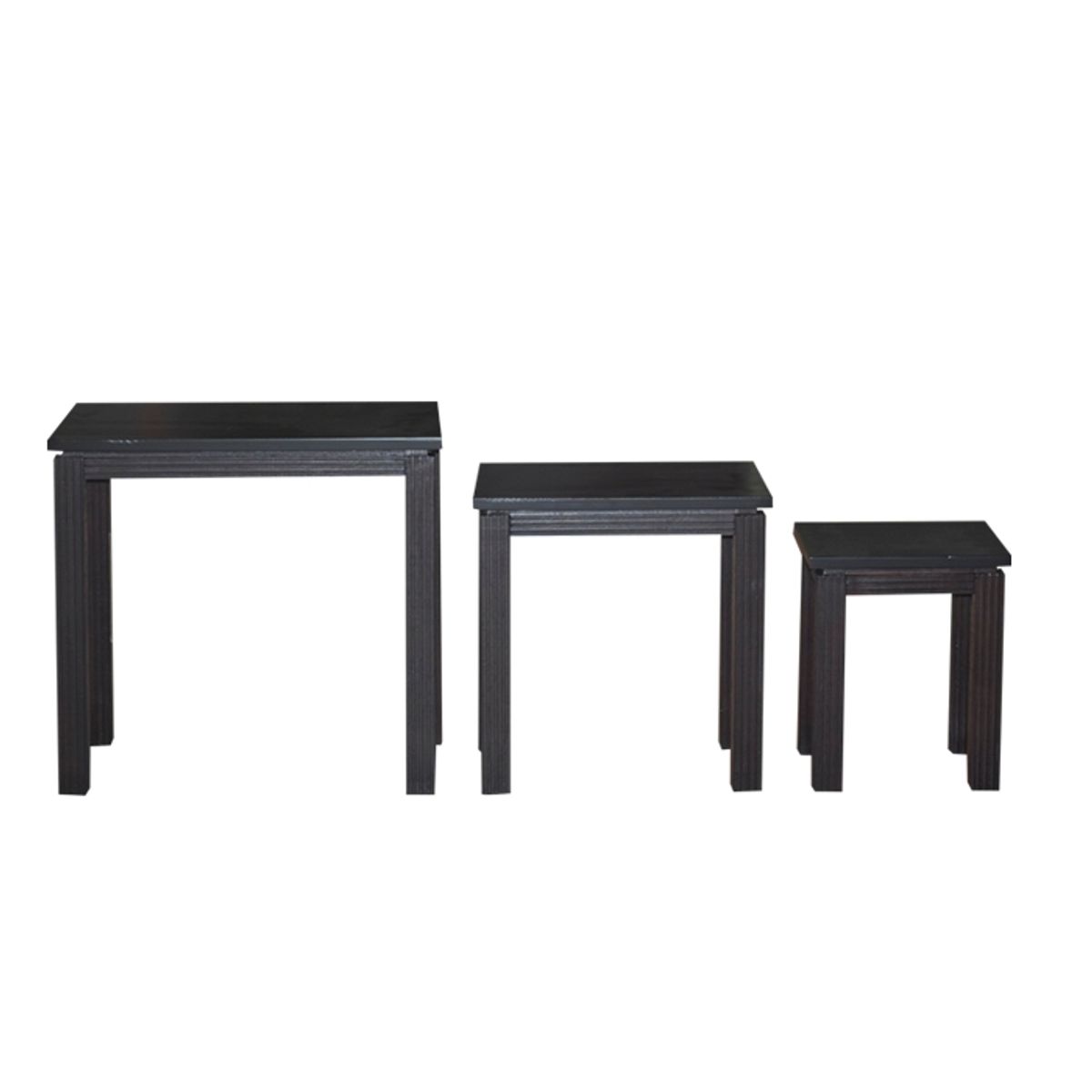 GENERICO - MESA NIDO VILCUN 3 UNIDADES (58 x 38 x 54 cm)