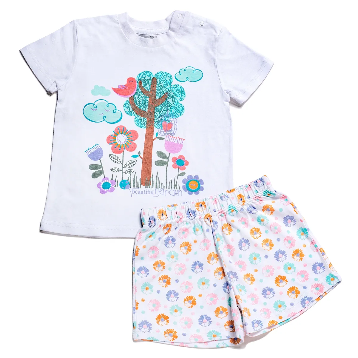 MOTA - Pijama algodon 2 piezas niña mota mt4724