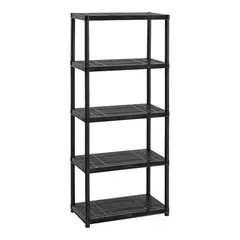 RIMAX - Estante Repisa Rack plastico 5 Niveles 71x38x170cm