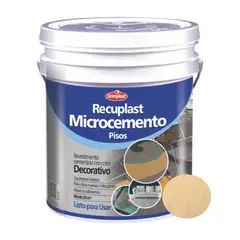 SINTEPLAST - Microcemento Decorativo color Arena 20 KG