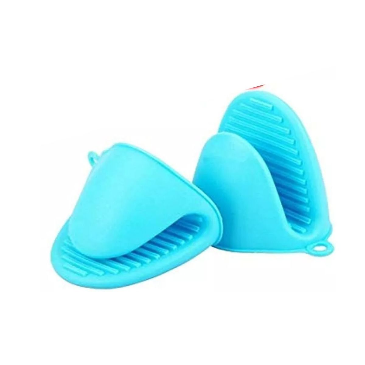 GENERICO - Set 2 Guantes De Silicona Toma Olla Guante Protector Cocina.