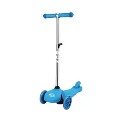 BEX - Scooter Monopatin 3 Ruedas 50-70Cms Azul